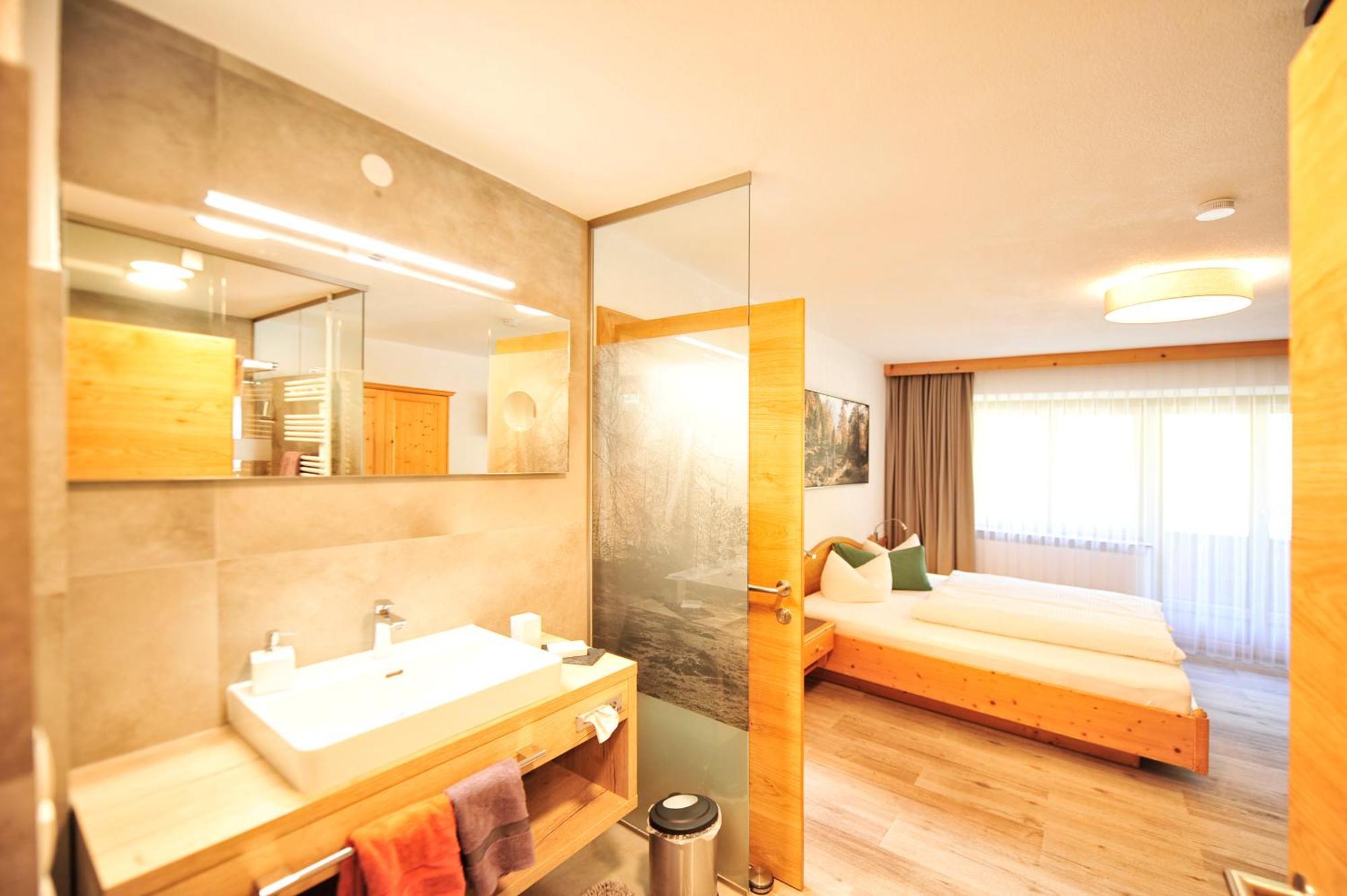Bed and Breakfast Baeckerei Schranz à Sankt Leonhard im Pitztal Extérieur photo